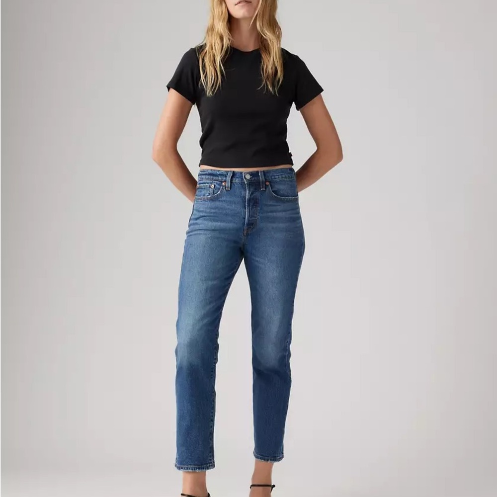 Levi’s Rib cage straight Jeans